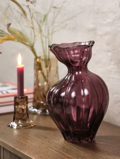 VILMERVase VILMER Ø19×H30cm aubergine-JYSK Outlet