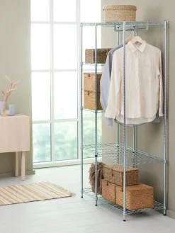 VINDINGEMeuble d'entrée VINDINGE 4 tablettes chrome-JYSK New