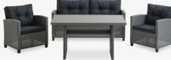VISBYEnsemble lounge VISBY 4 personnes gris-JYSK New