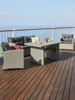 VISBYEnsemble lounge VISBY 4 personnes gris-JYSK New