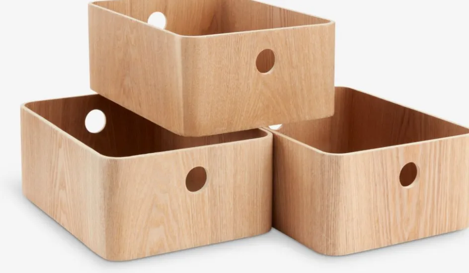 VITUSPanier VITUS l30xL23xH12cm naturel-JYSK Outlet