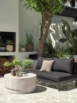 VOSSCanapé lounge VOSS 2 personnes noir-JUTLANDIA Online