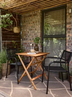 VRAADALTable bistrot VRAADAL l62xL62 eucalyptus-JUTLANDIA