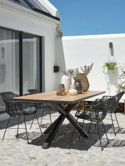 YPNASTED + ILDERHUSEYPNASTED L215 table naturel + 4 ILDERHUSE chaises-JYSK Clearance